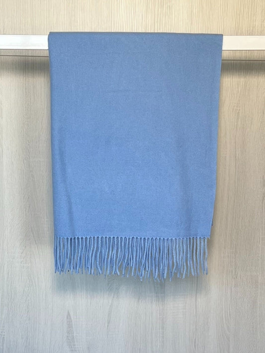 Threadz Cosy Fringe Scarf (Blue)