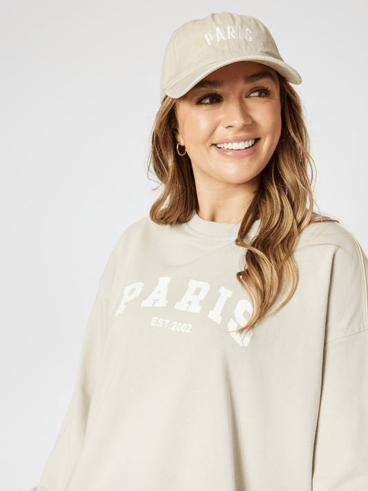 Image of Hats. Product name - Paris Cap Natural in Natural colour by brand - Threadz