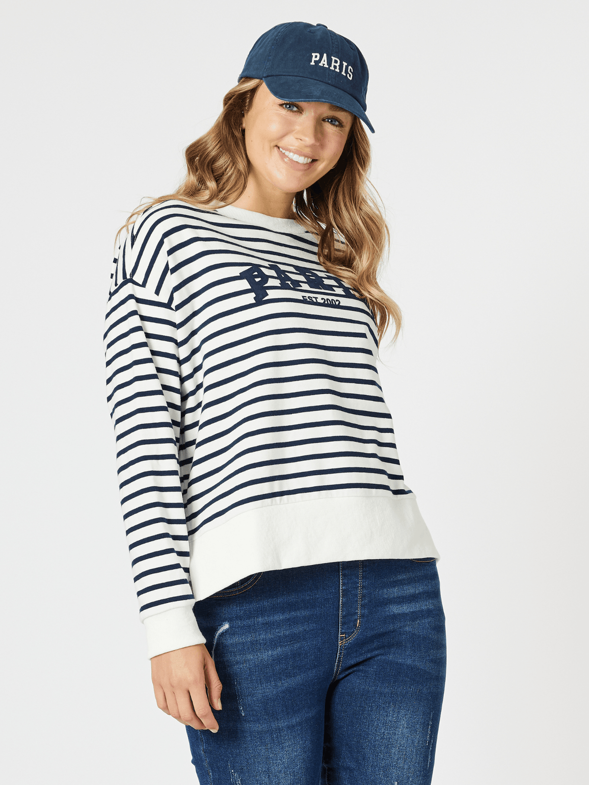 Threadz Paris Cap (Navy)