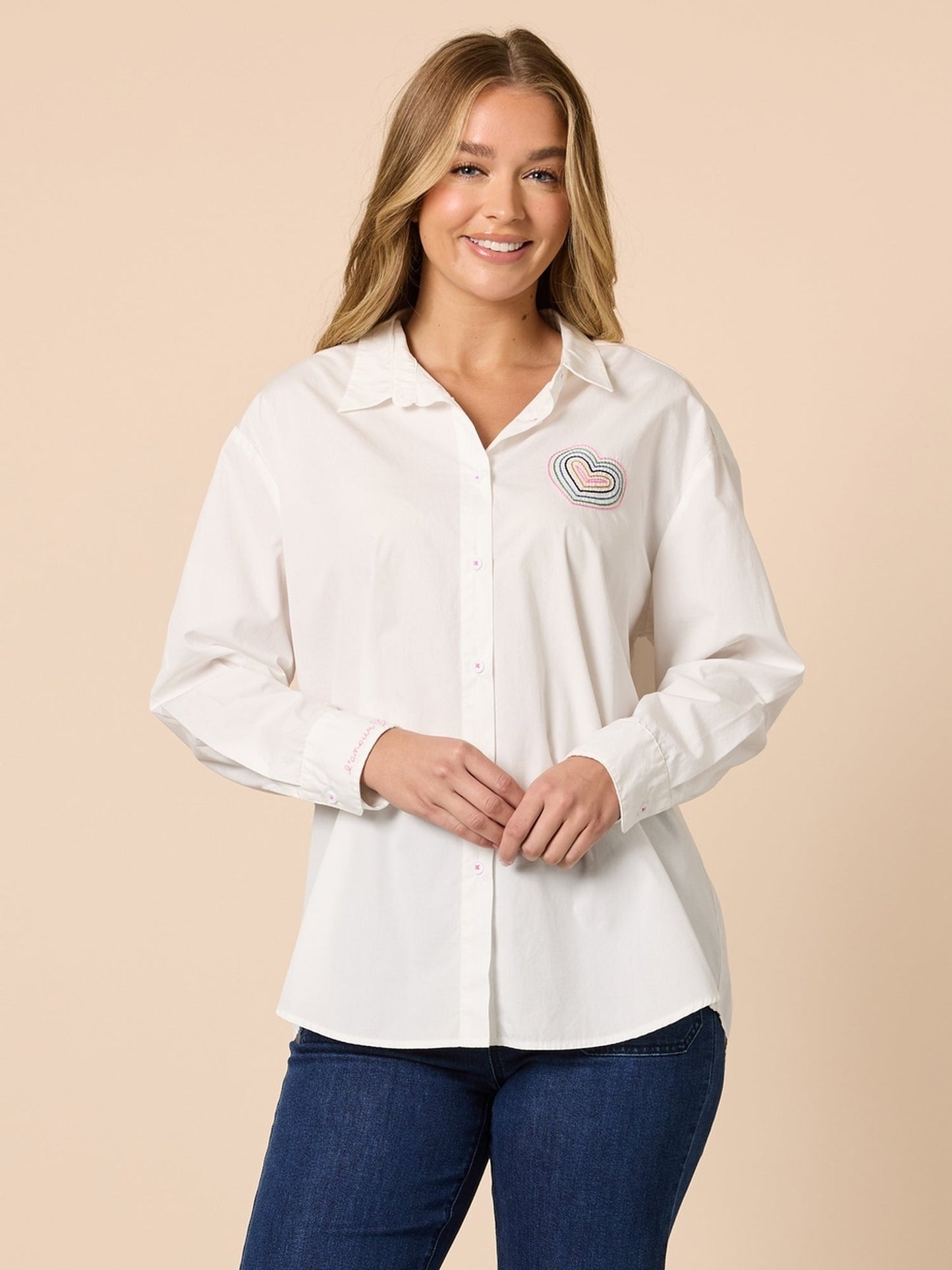 Threadz Sweetheart Shirt (White)