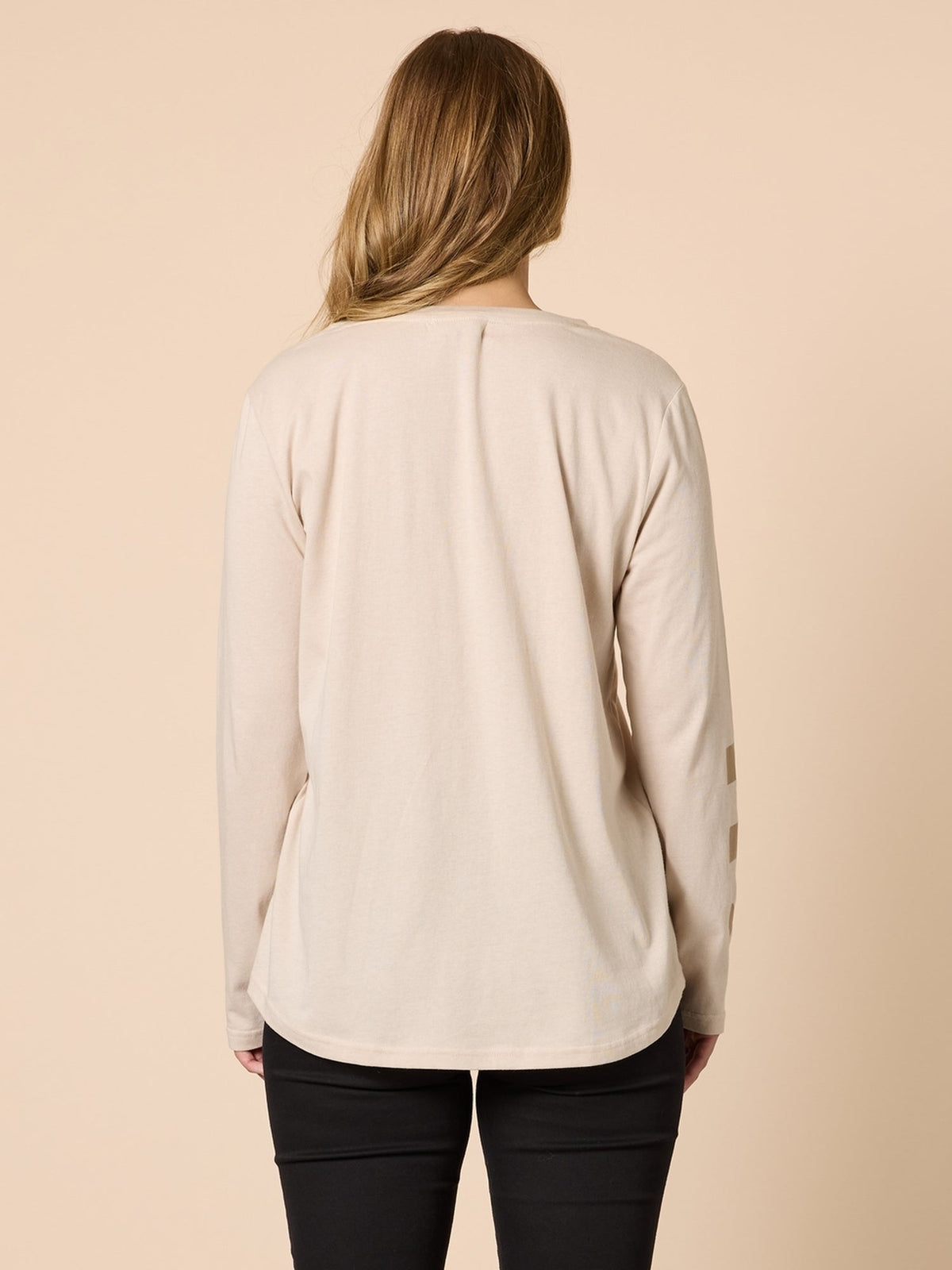 Threadz Hearts Square Tee (Natural)