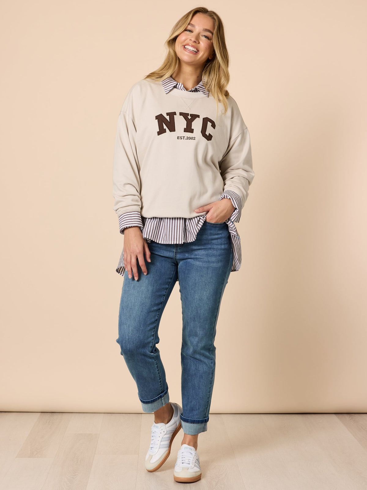 Threadz The NYC Sweatshirt (Natural)