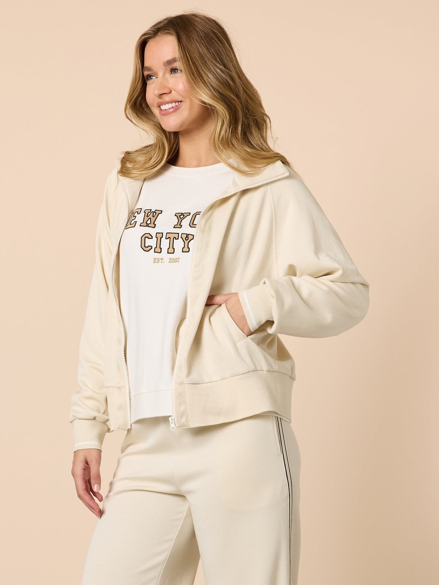 Threadz Urban City Jacket (Ivory)