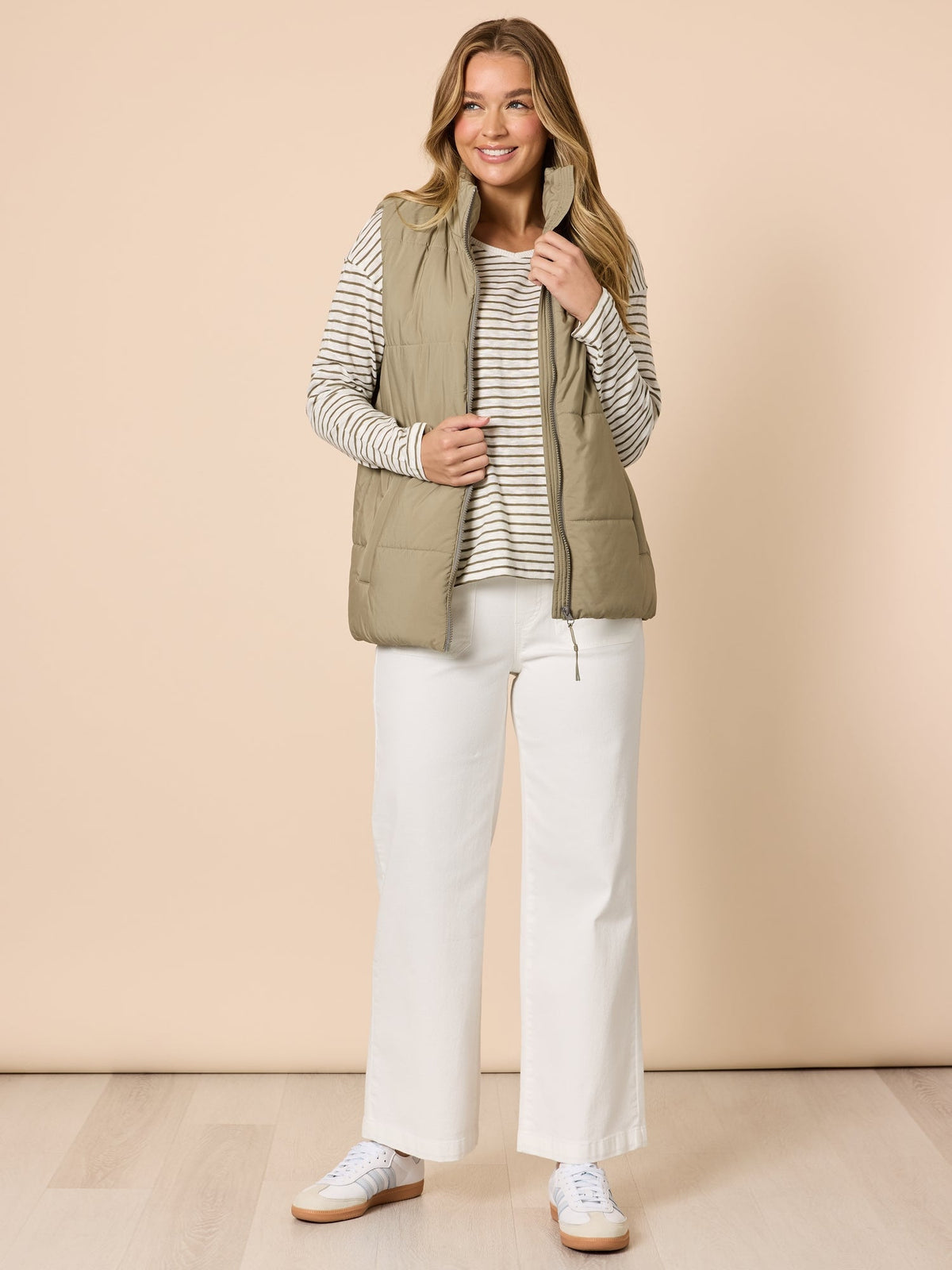 Threadz The Alpine Vest (Khaki)