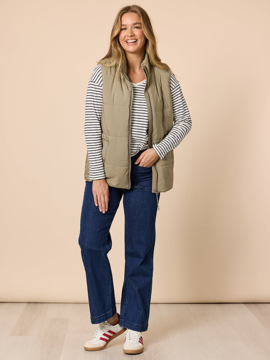 Threadz The Alpine Vest (Khaki)
