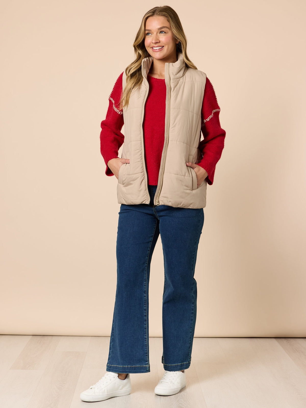 Threadz The Alpine Vest (Natural)