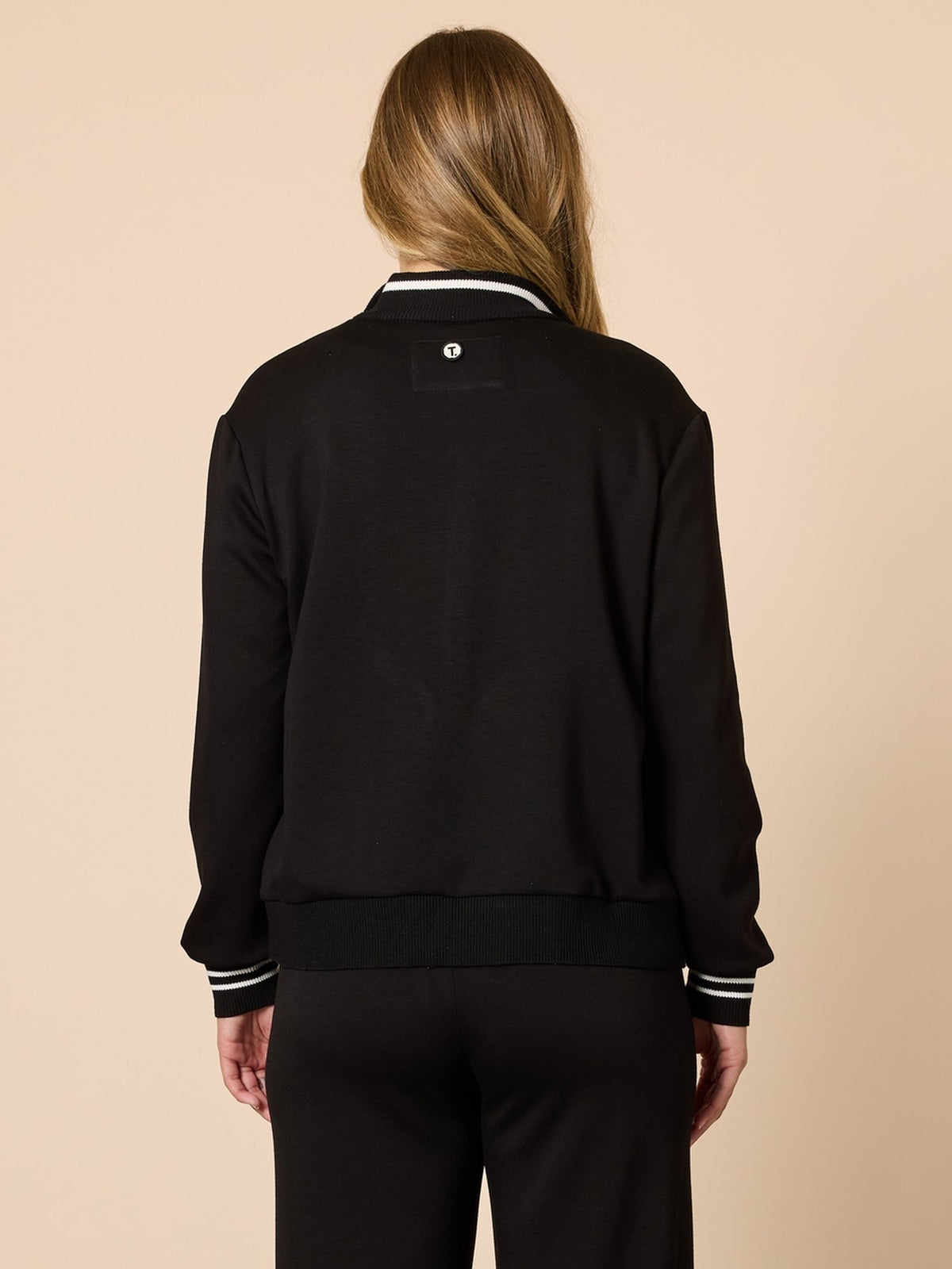 Threadz Empire Spliced Jacket (Black/Ivory)