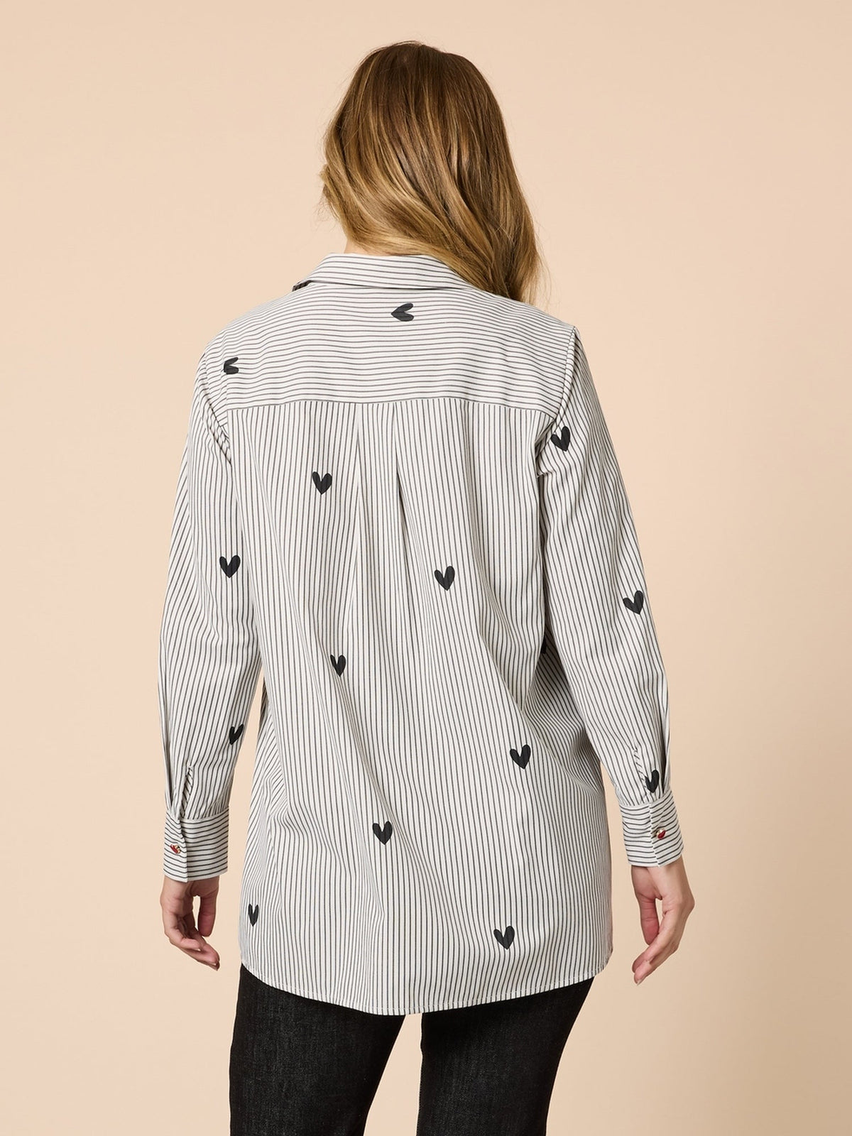 Threadz Aspen Stripe Shirt (Black/White)