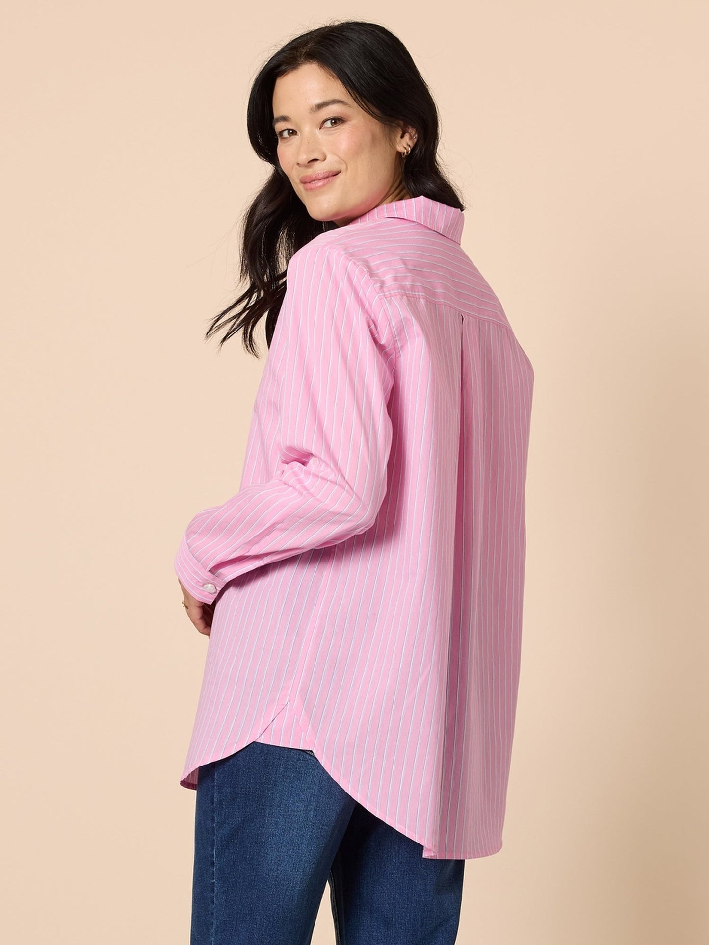 Gordon Smith Savannah Stripe Shirt (Pink)