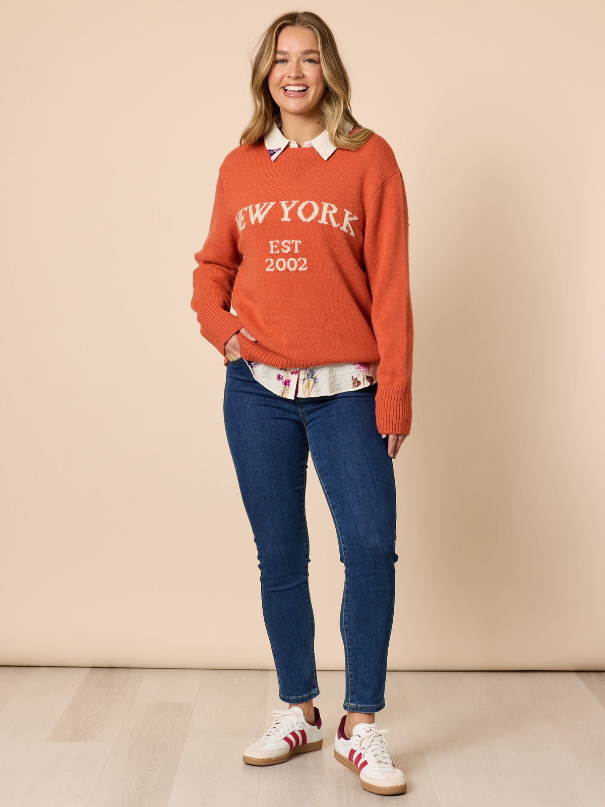 Threadz New York Jumper (Maple)