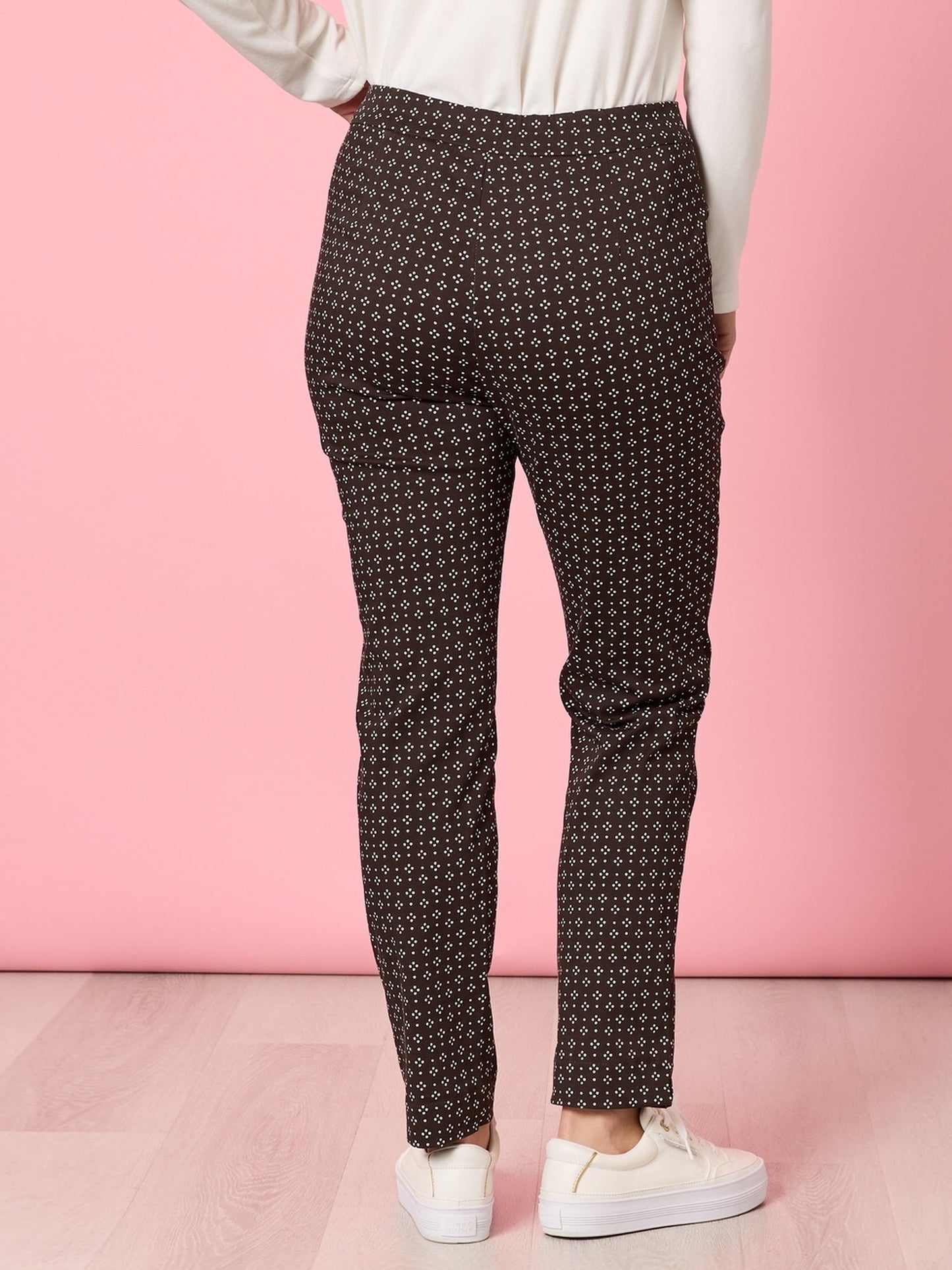 Gordon Smith Kelly Print Pant (Coffee)