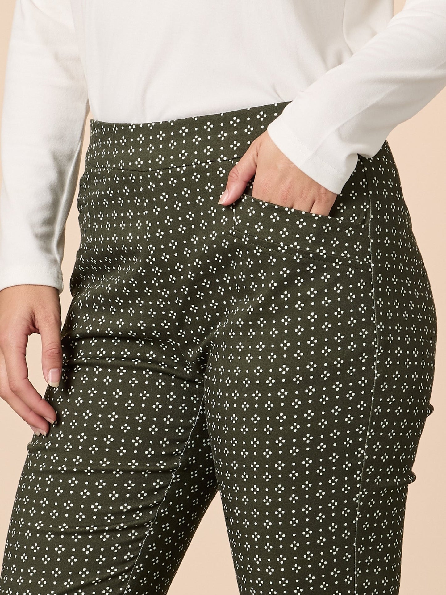 Gordon Smith Kelly Print Pant (Khaki)