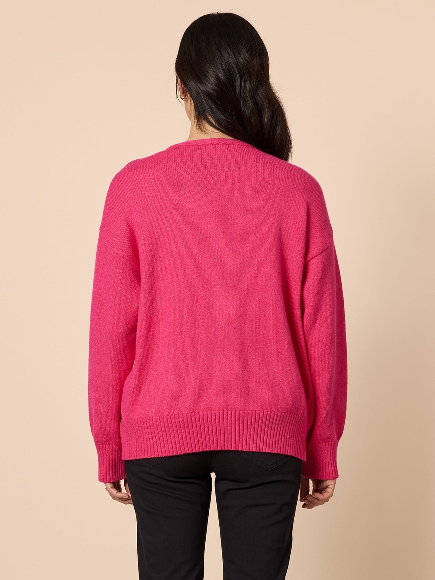 Gordon Smith Manhattan Zip Cardi (Hot Pink)