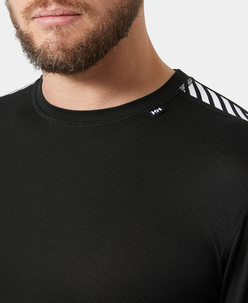 Helly Hansen HH LIFA STRIPE CREW (Black)