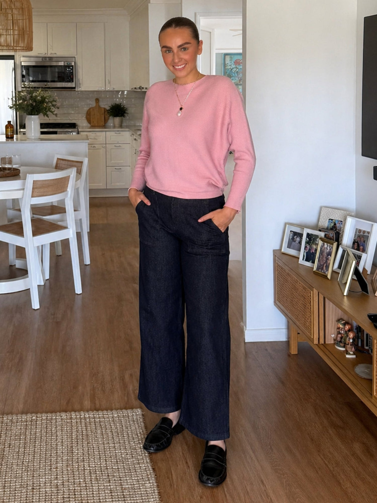 Gordon Smith Billie Ribbed Knit (Blush)