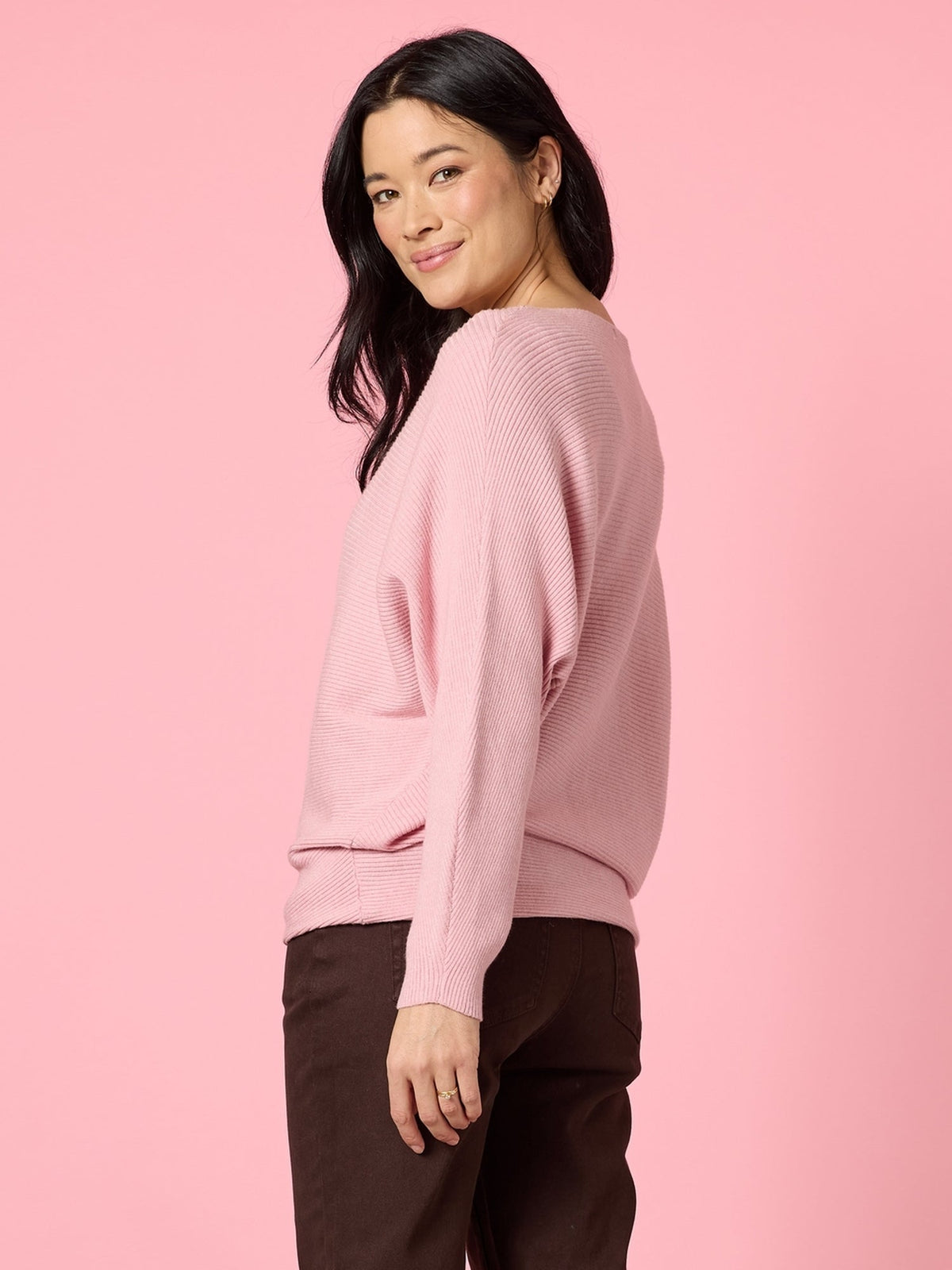 Gordon Smith Billie Ribbed Knit (Blush)