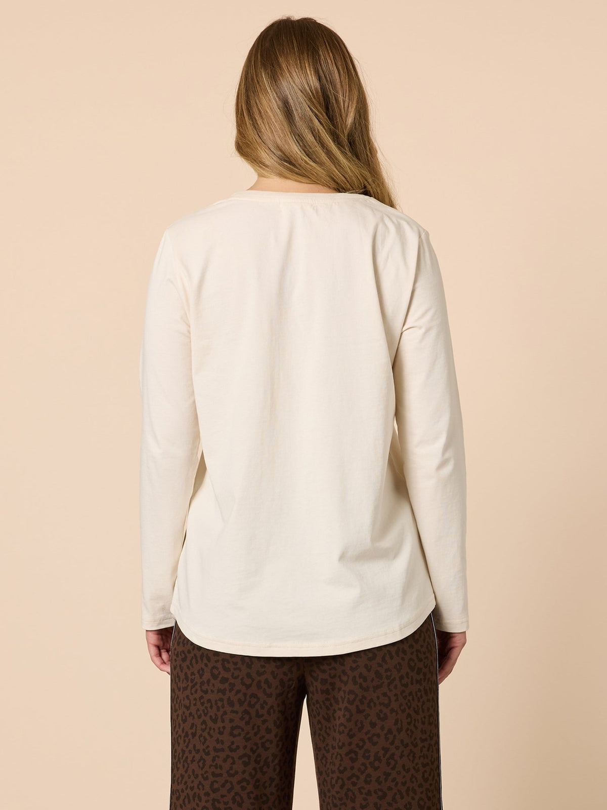 Threadz The NYC Long Sleeve Tee (Natural)