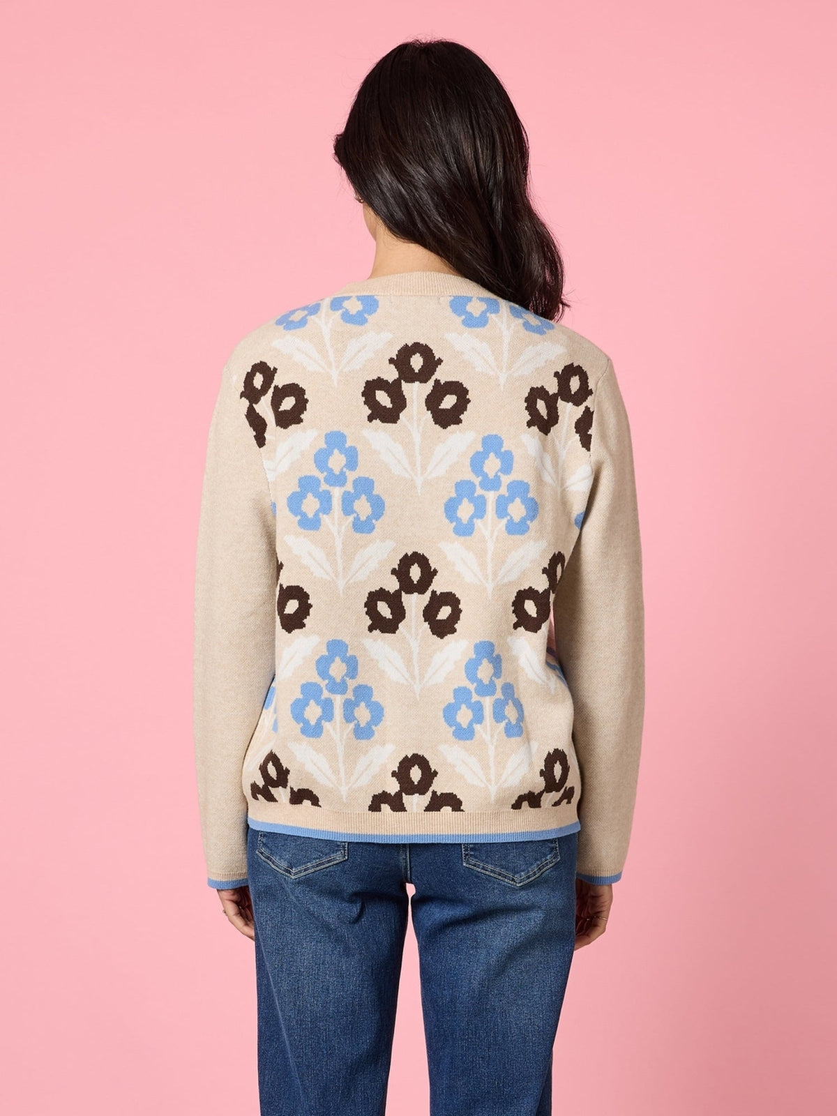 Gordon Smith Vermont Knit Jumper (Natural Multi)