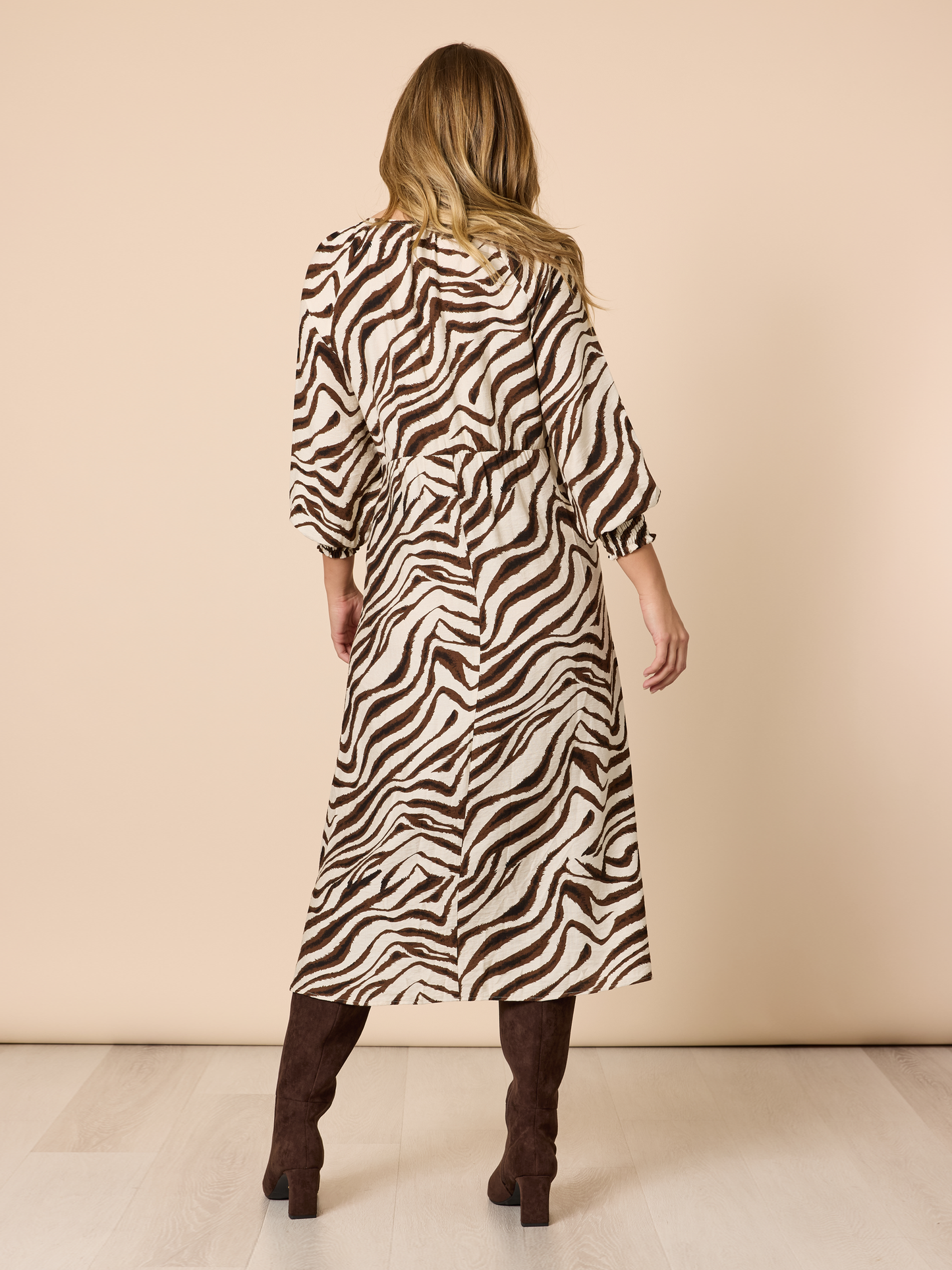 Threadz Metropolitan Dress (Natural Multi)