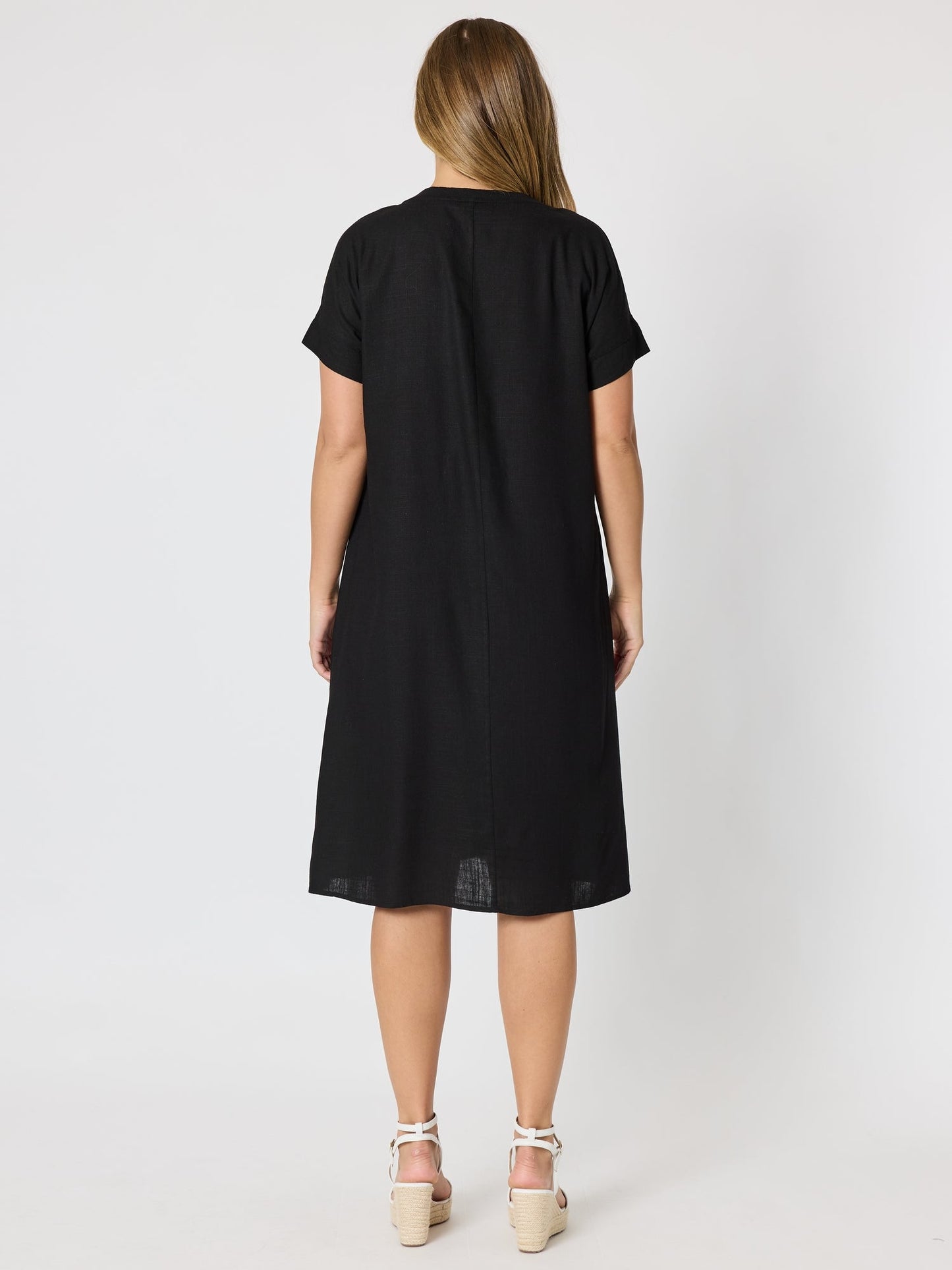 Clarity Circle on Circle Dress (Black)