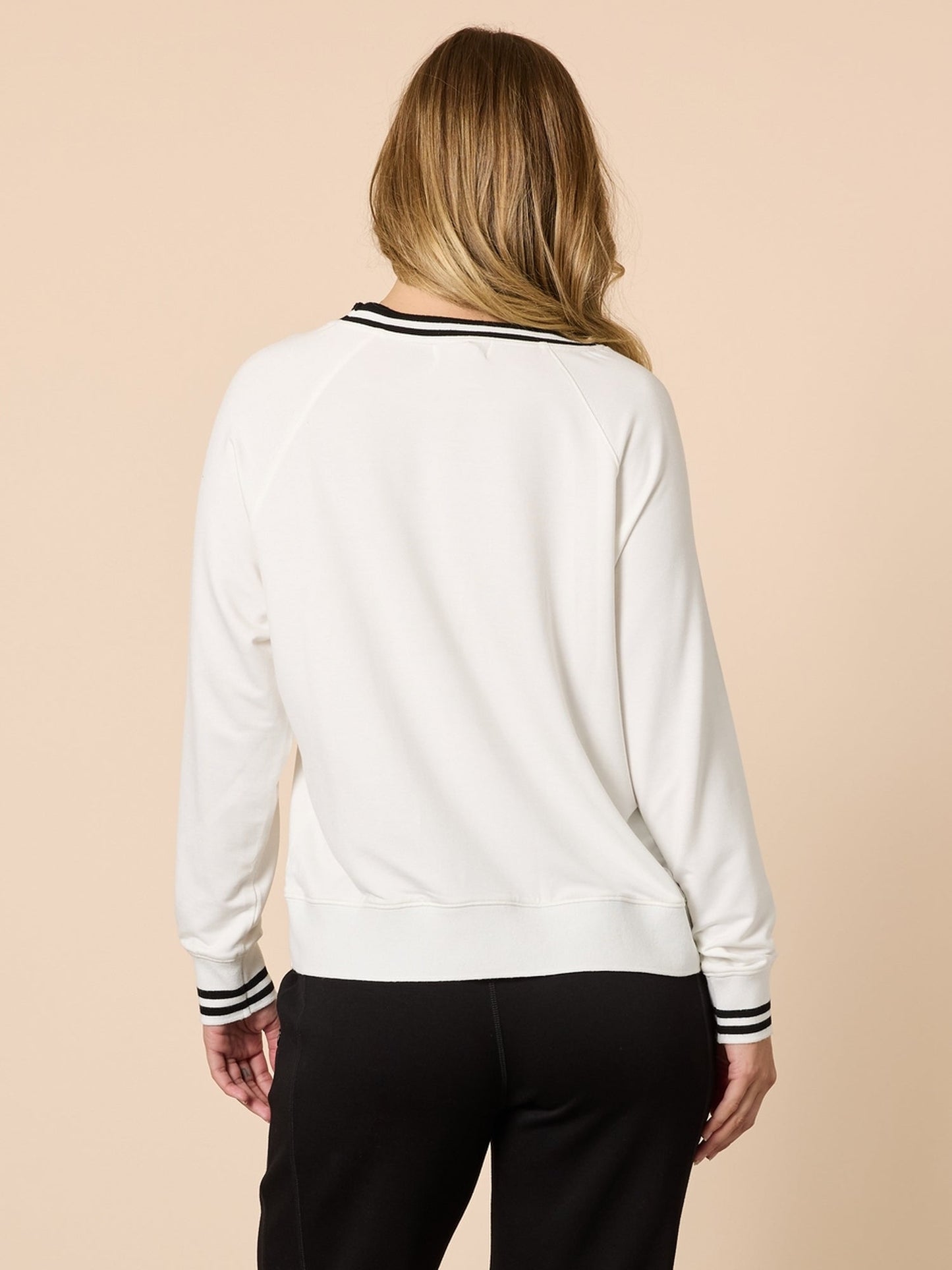 Threadz NYC Sports Top (Ivory)