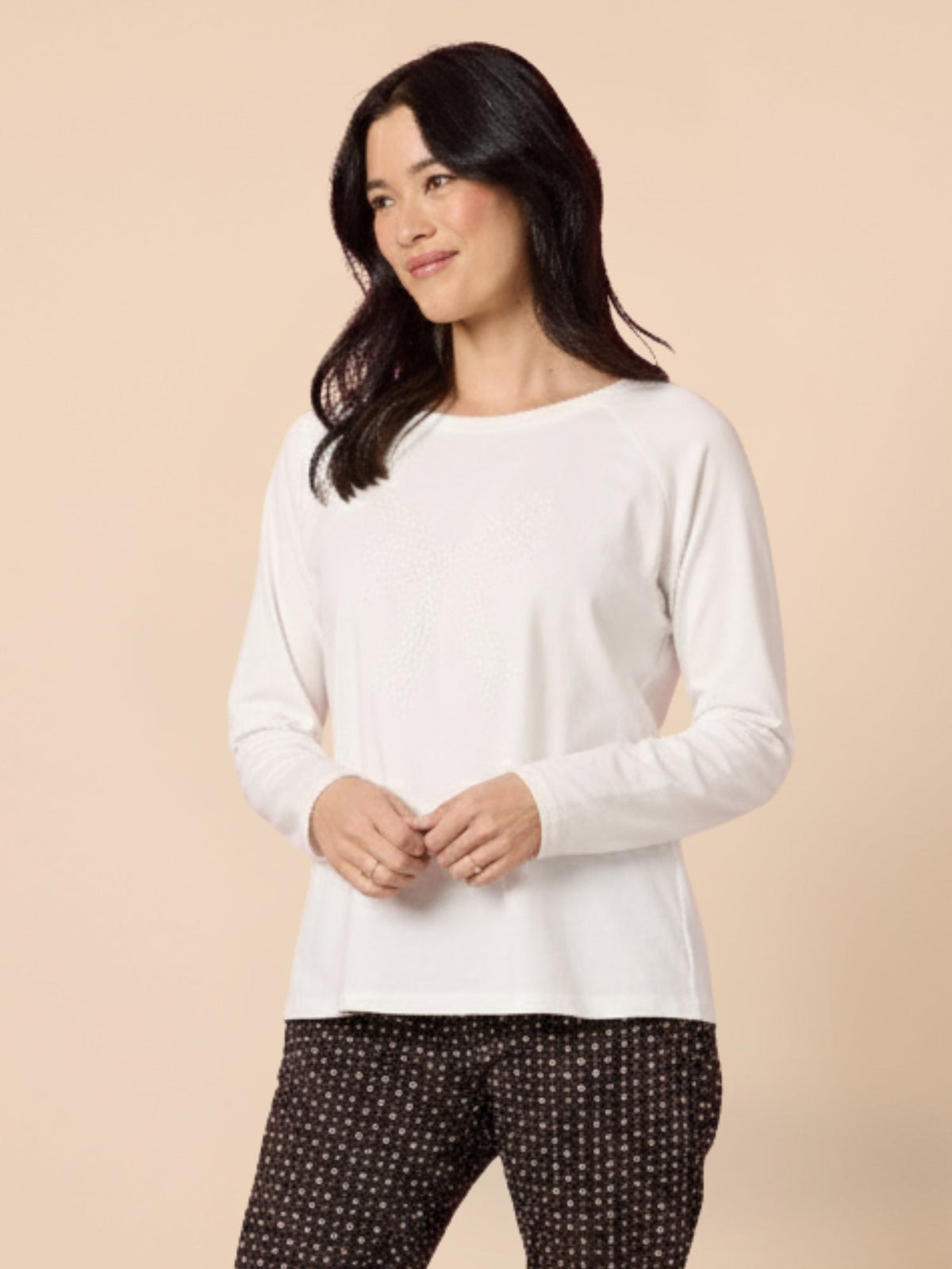 Gordon Smith Harper Bow Tee (Ivory)