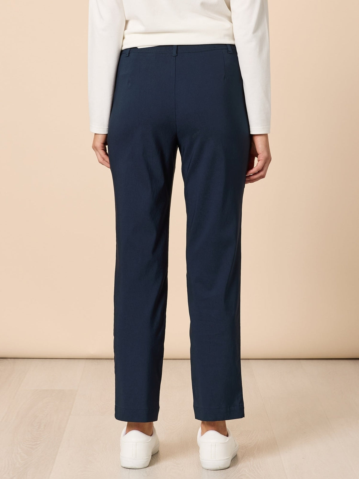 Threadz Evie Stretch Pant (Navy)