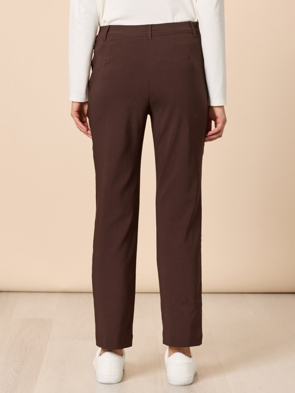 Threadz Evie Stretch Pant (Coffee)