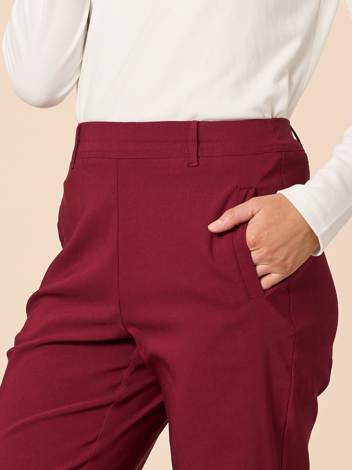 Threadz Evie Stretch Pant (Shiraz)