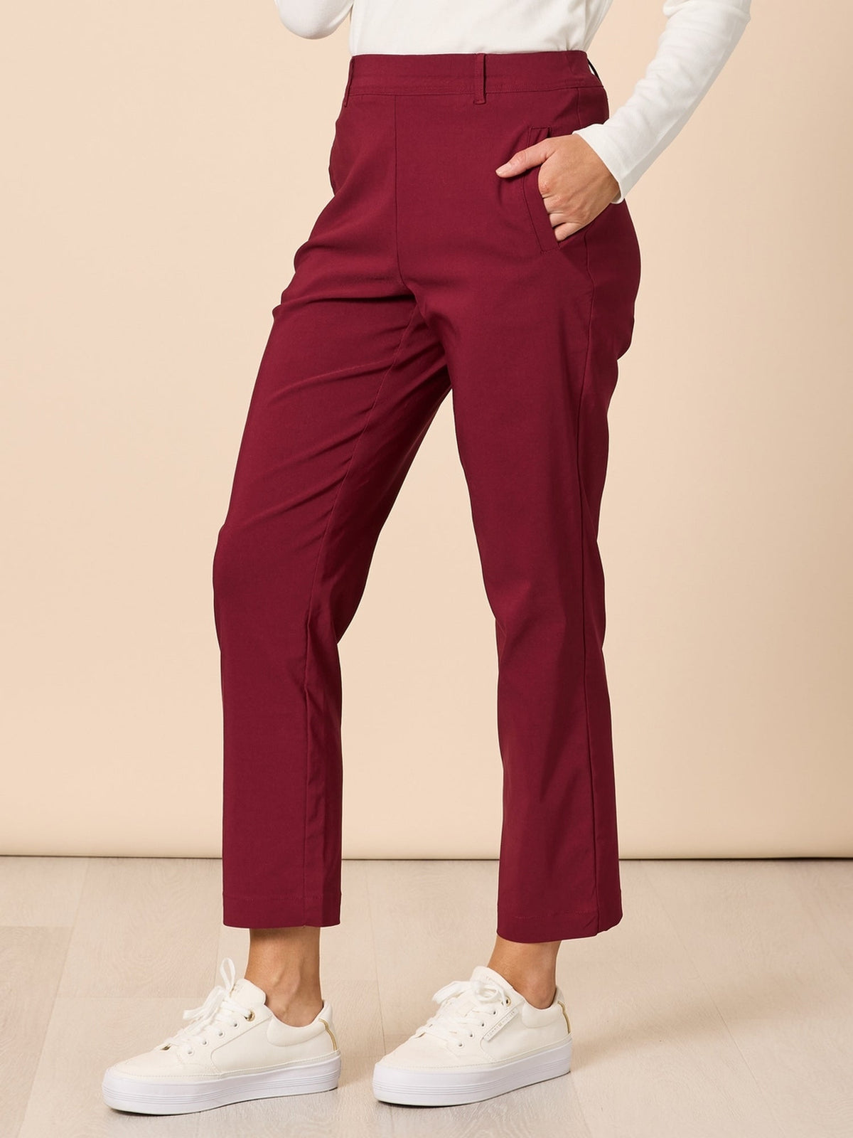 Threadz Evie Stretch Pant (Shiraz)