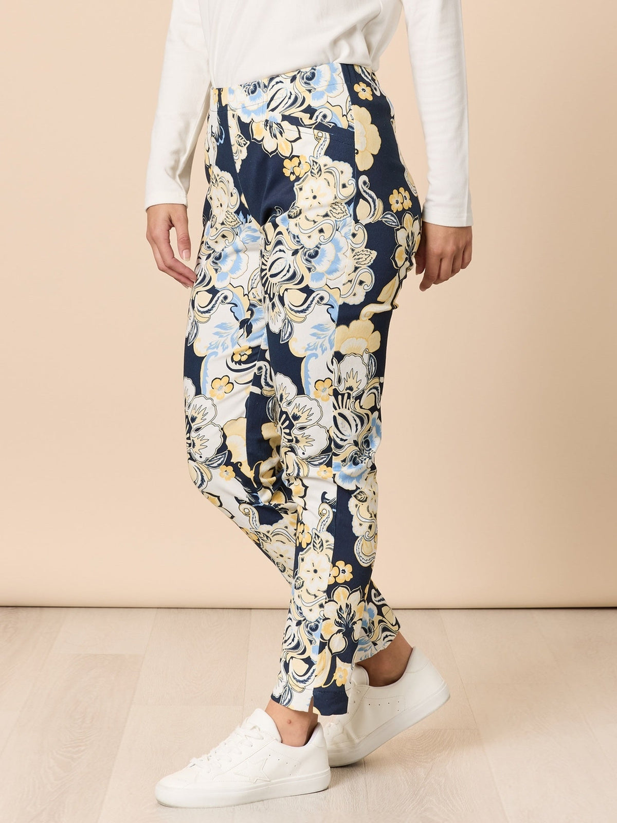 Gordon Smith Newport Print Pant (Navy Multi)
