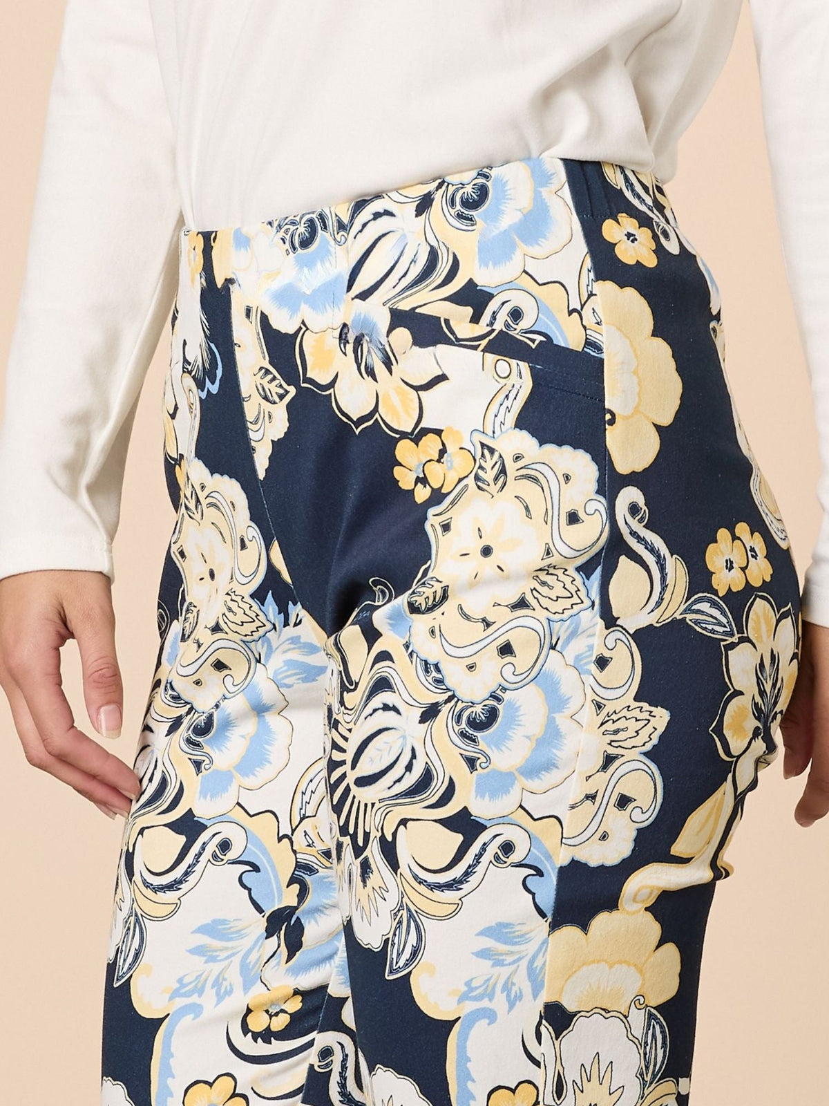 Gordon Smith Newport Print Pant (Navy Multi)