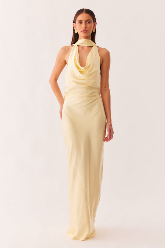 SNDYS ROSANNA MAXI DRESS (Lemon)