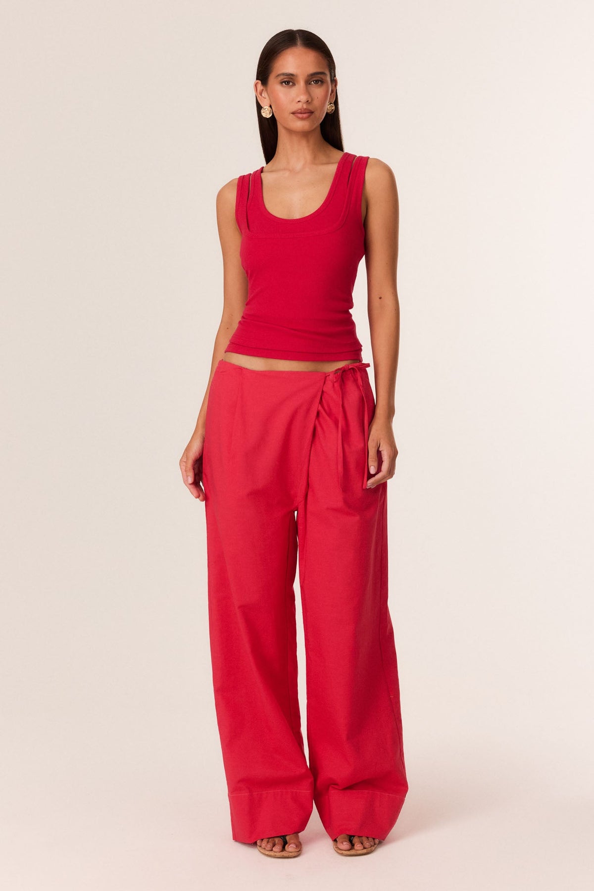 SNDYS LUCA TANK TOP (Red)