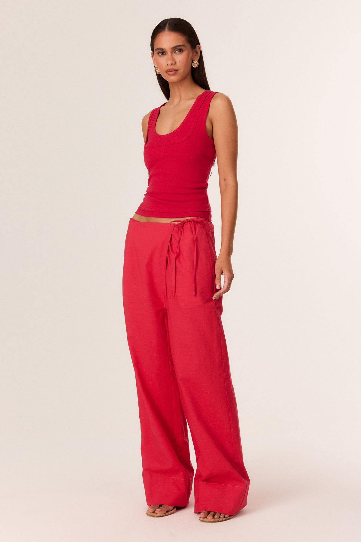 SNDYS MUSA PANTS (Red)