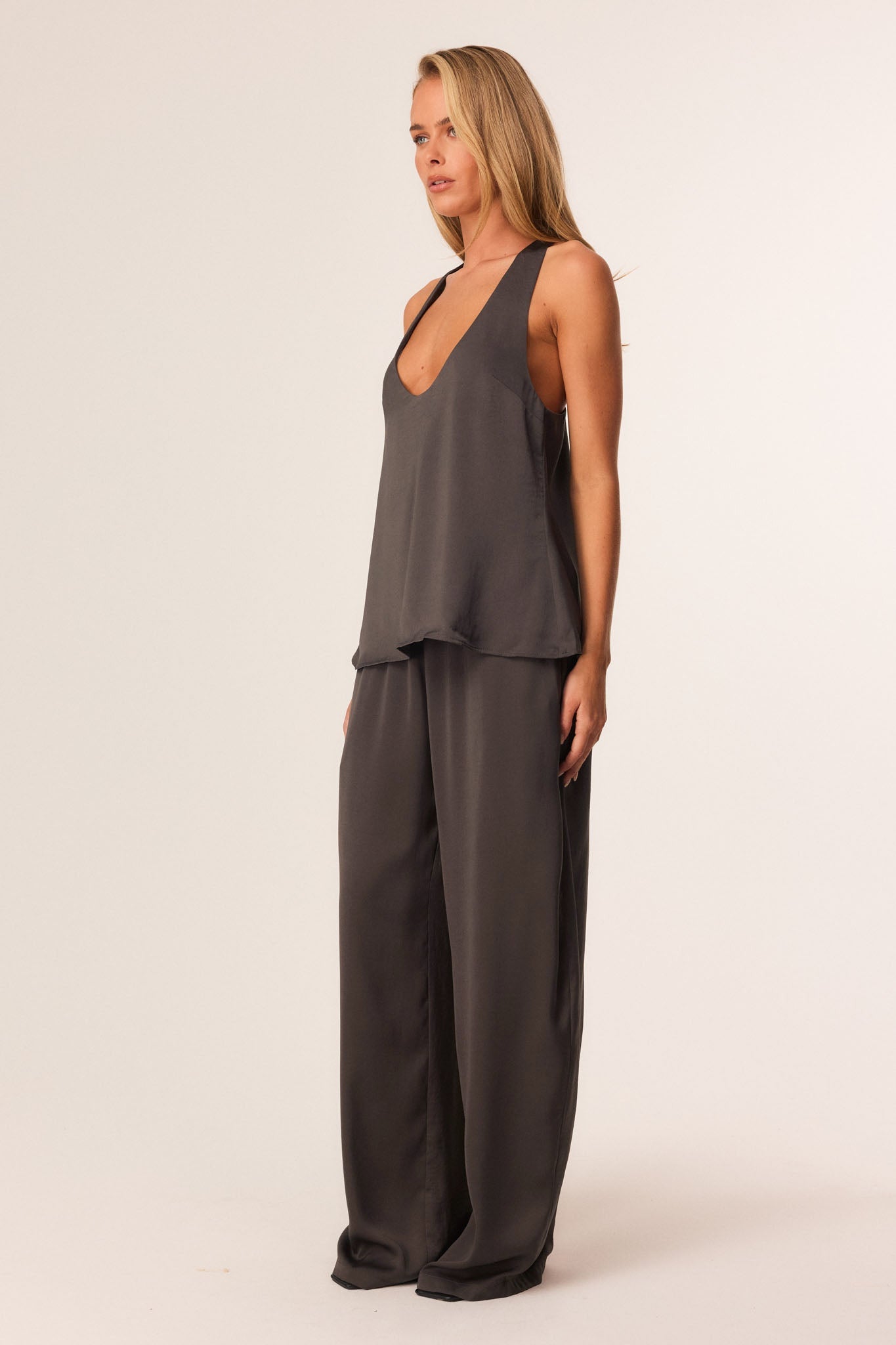 SNDYS ROSEWOOD PANTS (Charcoal)