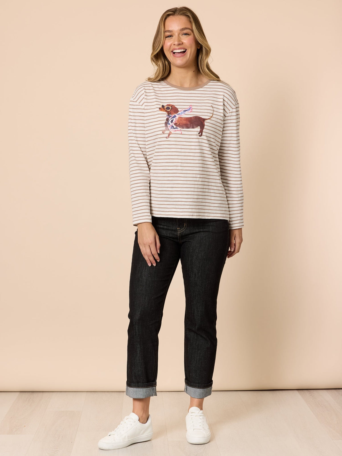 Threadz Chien Chic Tee (Natural)