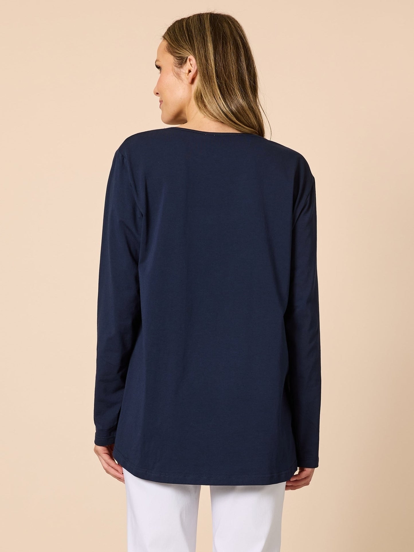Clarity Lulu Top (Navy)