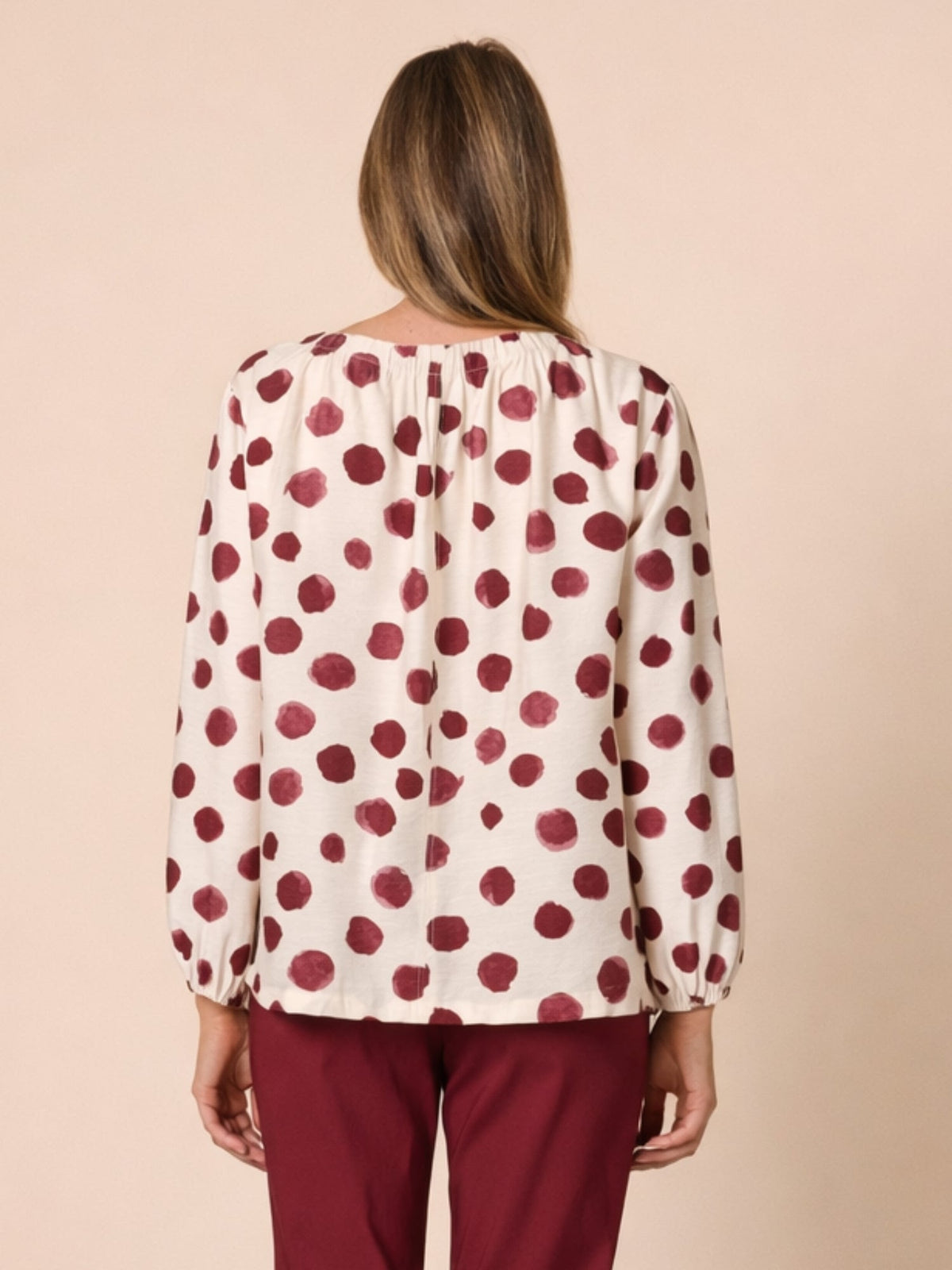 Clarity Bordeaux Spot Top (Shiraz Multi)