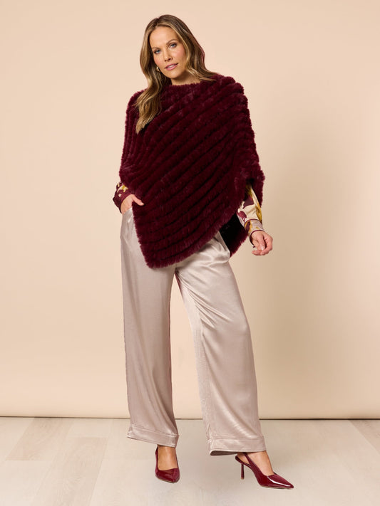 Hammock & Vine Roma Faux Poncho (Shiraz)