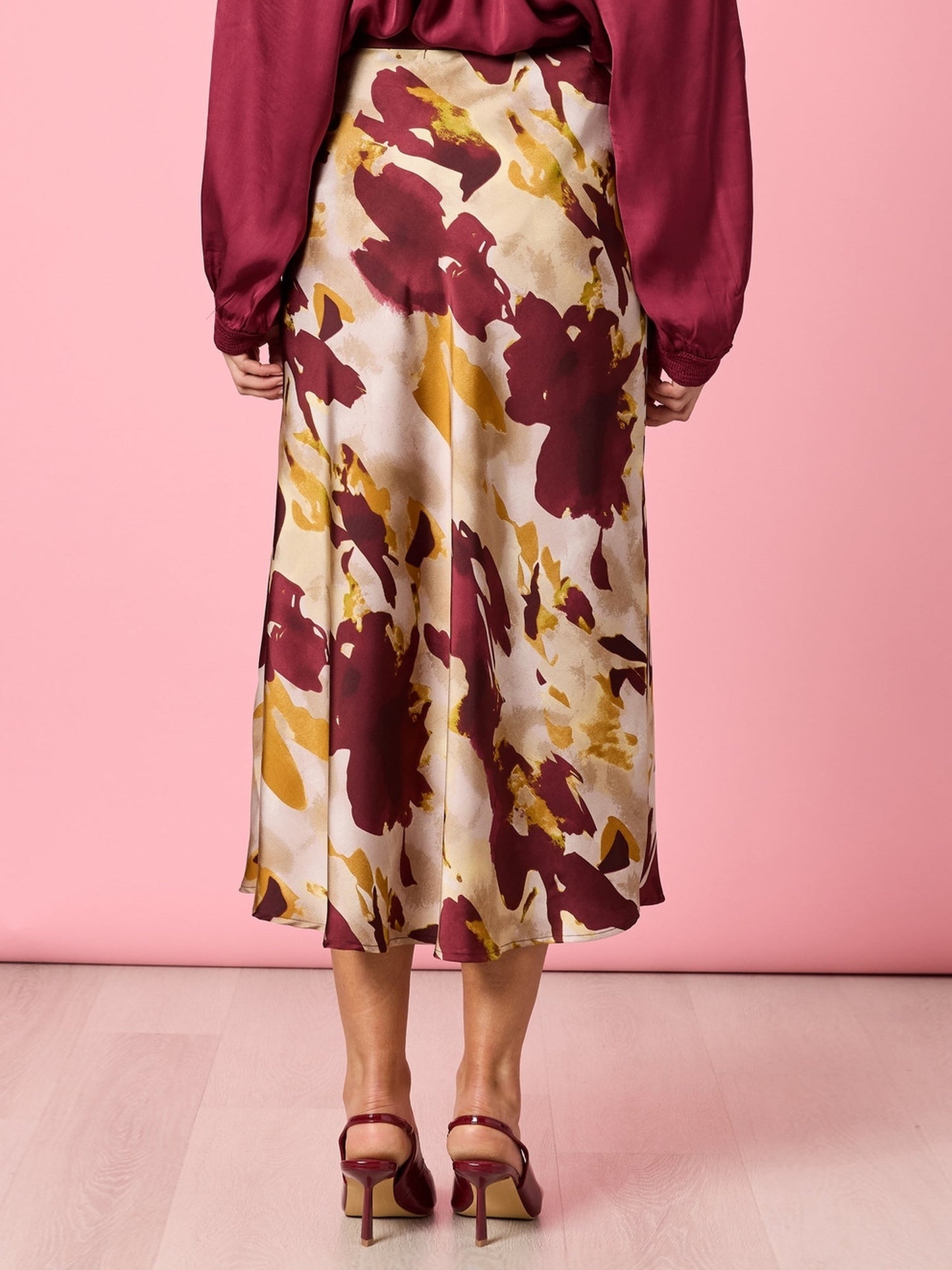 Hammock & Vine Verona Print Skirt (Shiraz Multi)