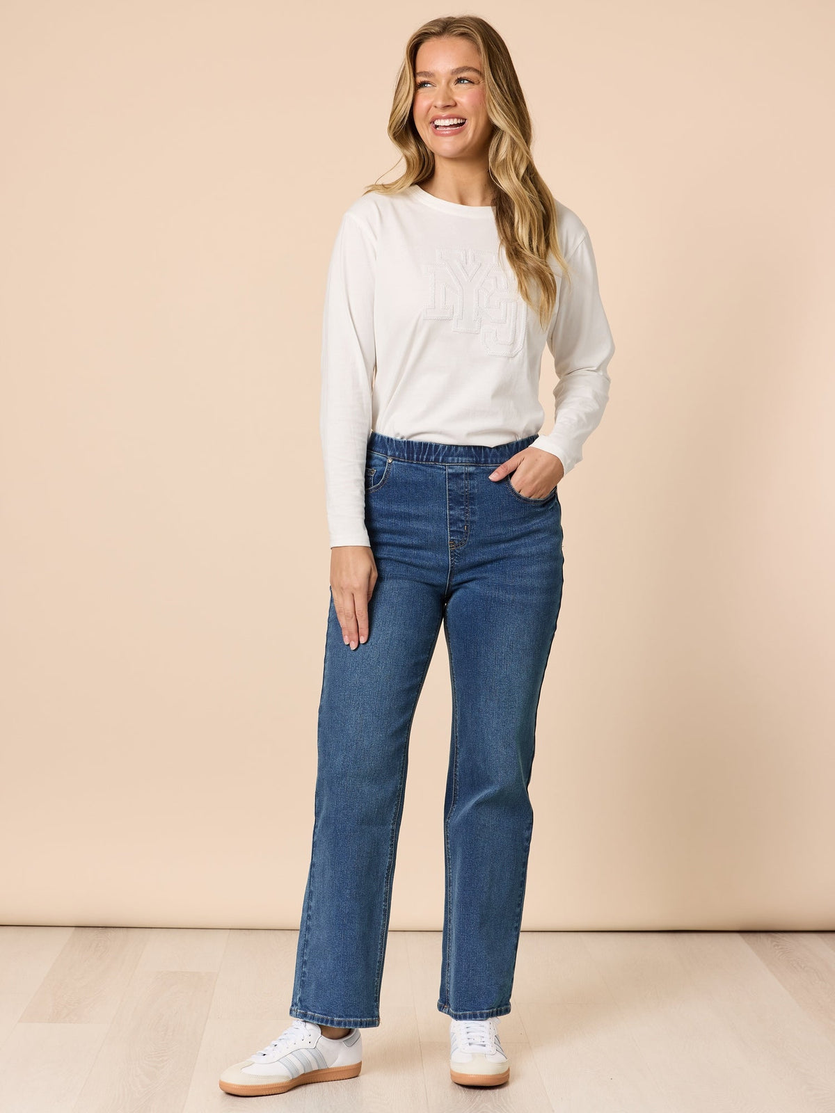 Threadz Everyday Straight Leg Jean (Denim)