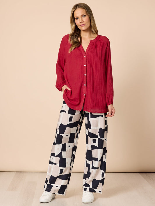 Clarity Rive Gauche Pant (Navy Multi)
