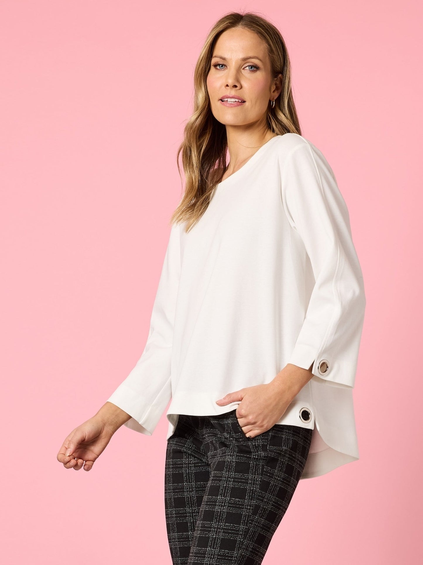 Clarity Provence Top (Ivory)