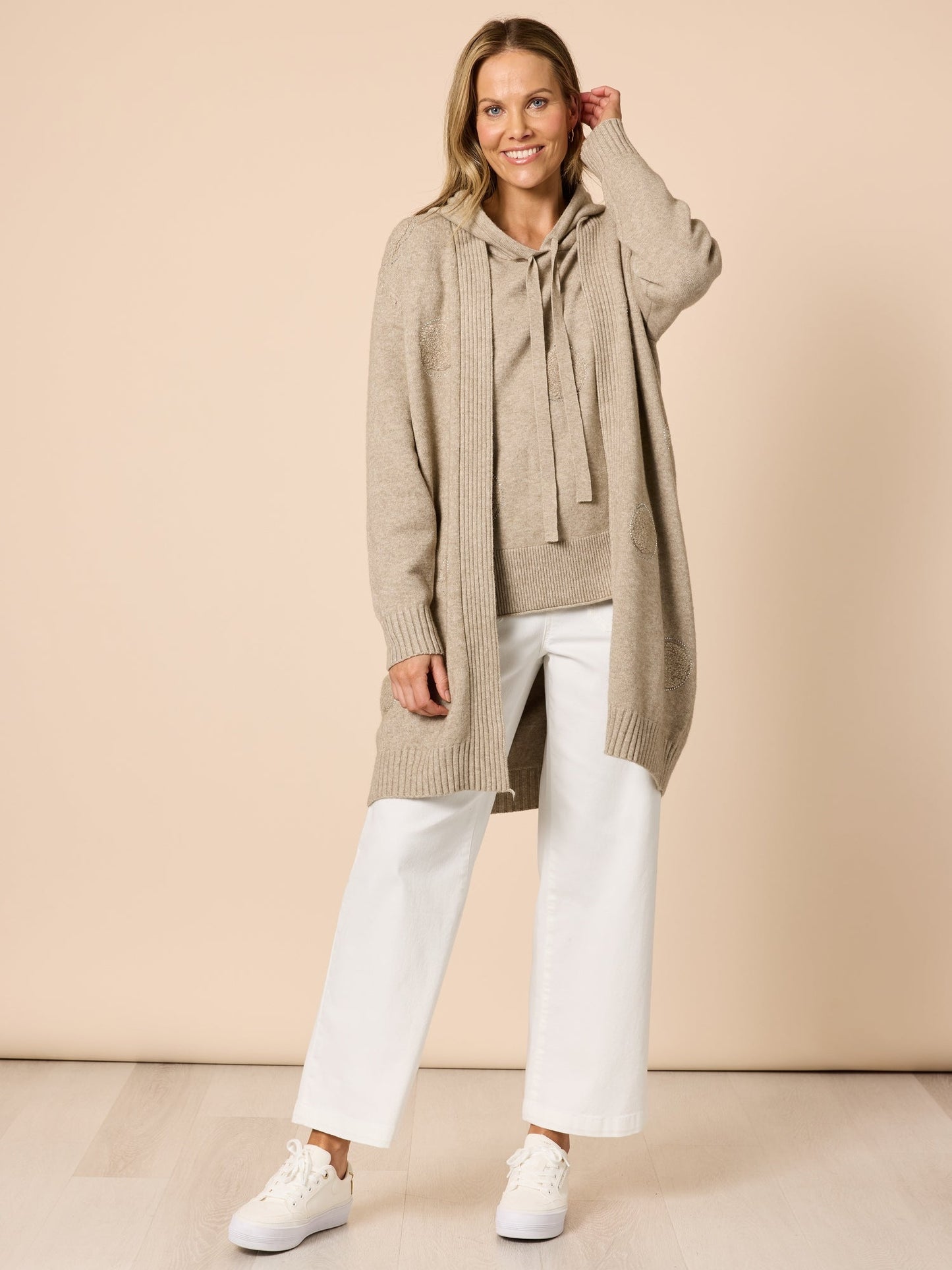 Clarity Cirque Cardigan (Latte)