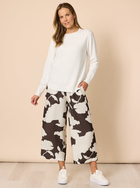 Clarity Alpine Spot Knit (Winter White)