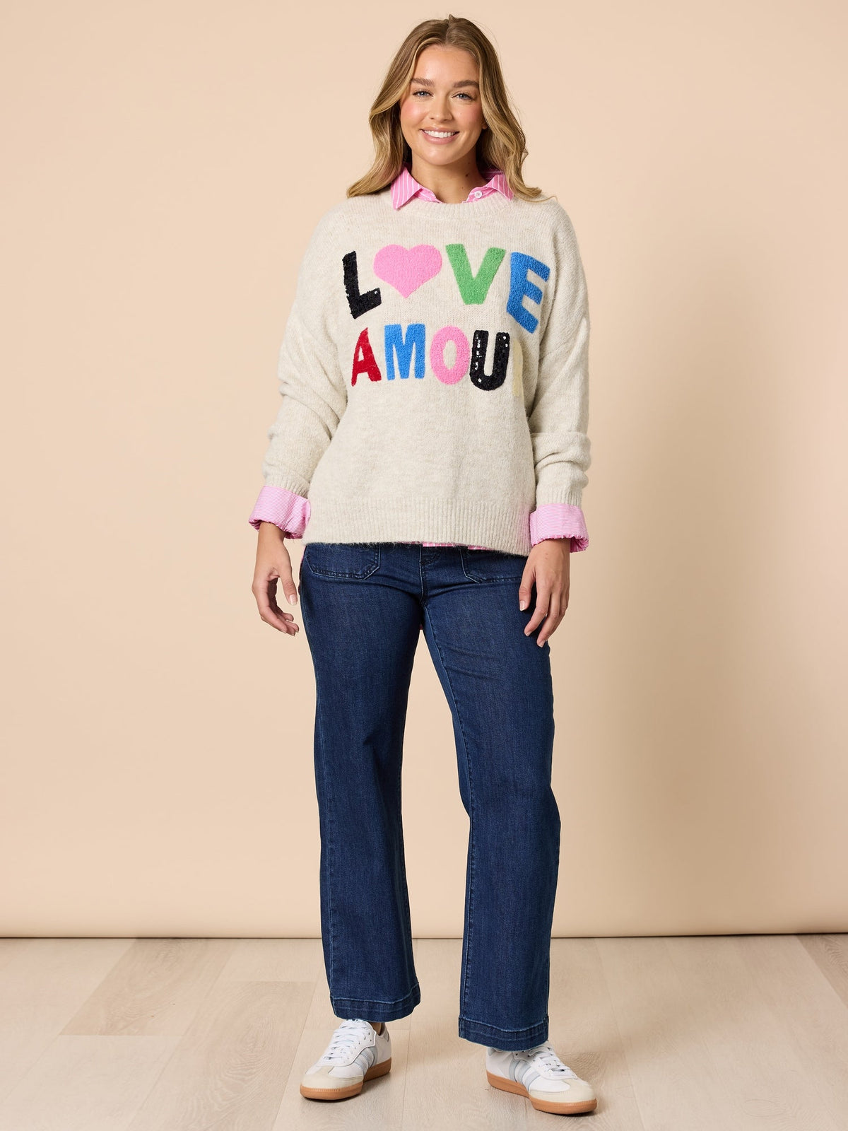 Threadz Love Amour Knit (Natural)