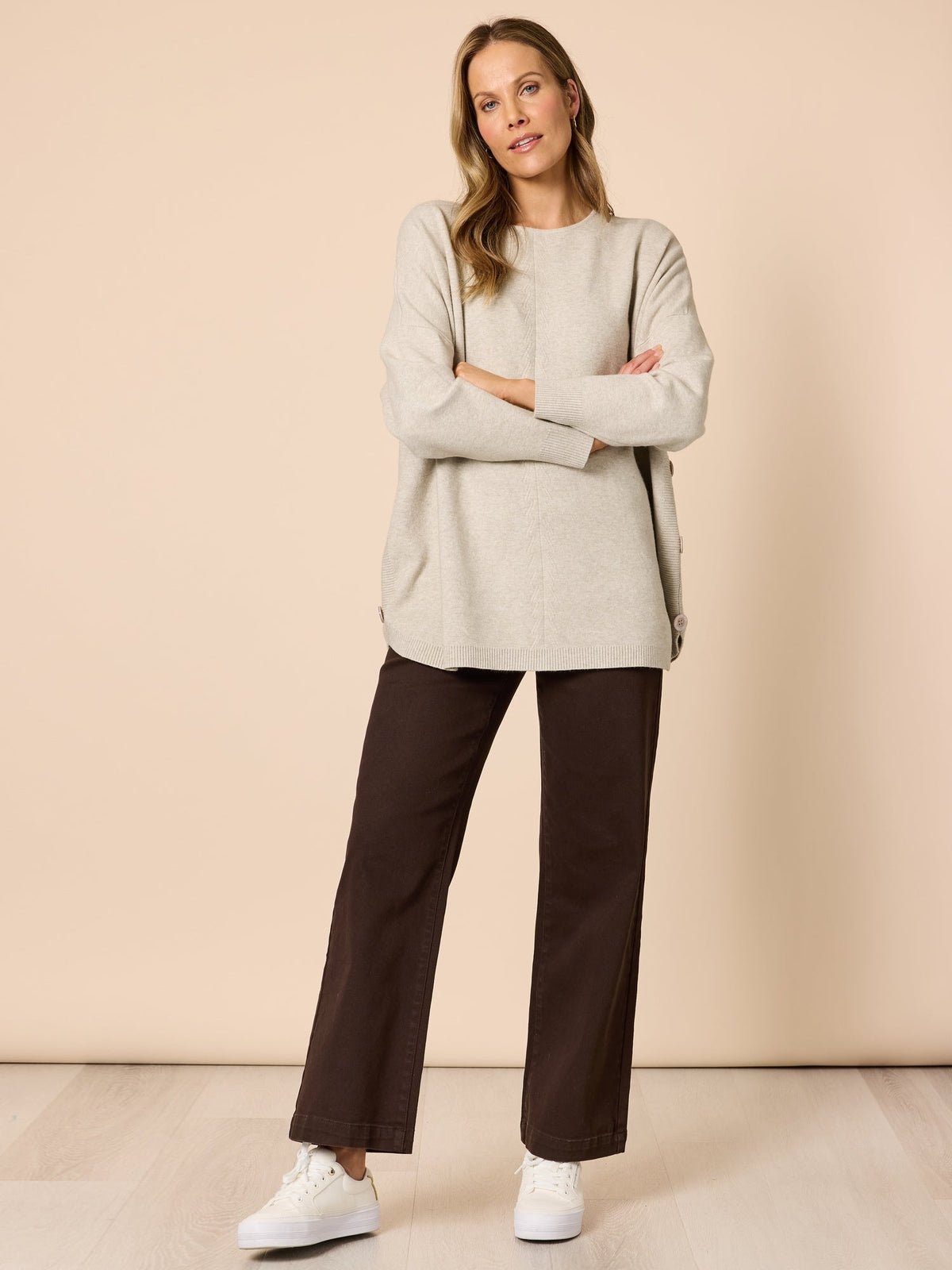 Clarity Rochelle Knit (Natural)