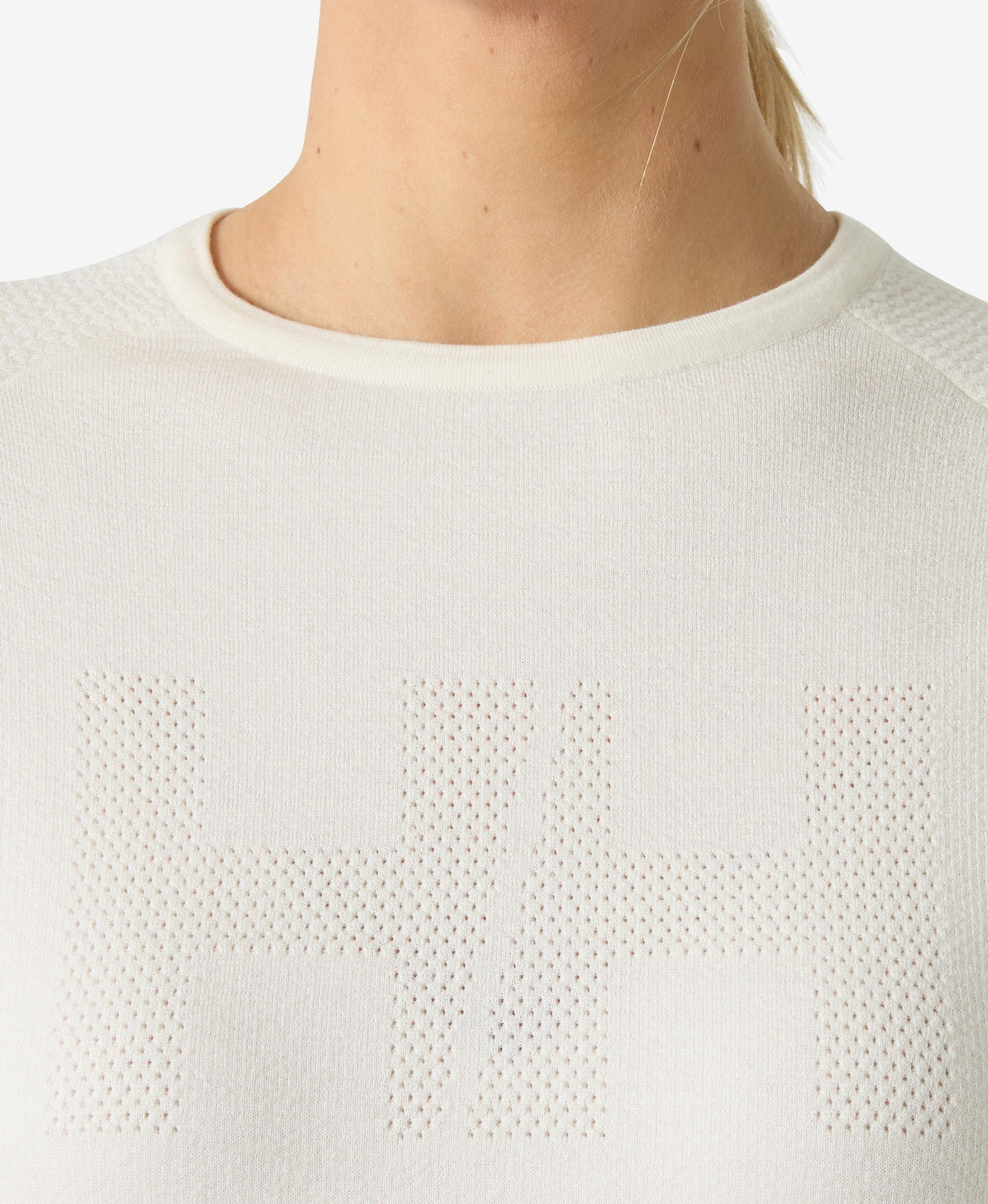 Helly Hansen W LIFA MERINO KNITEVO CREW (Snow)