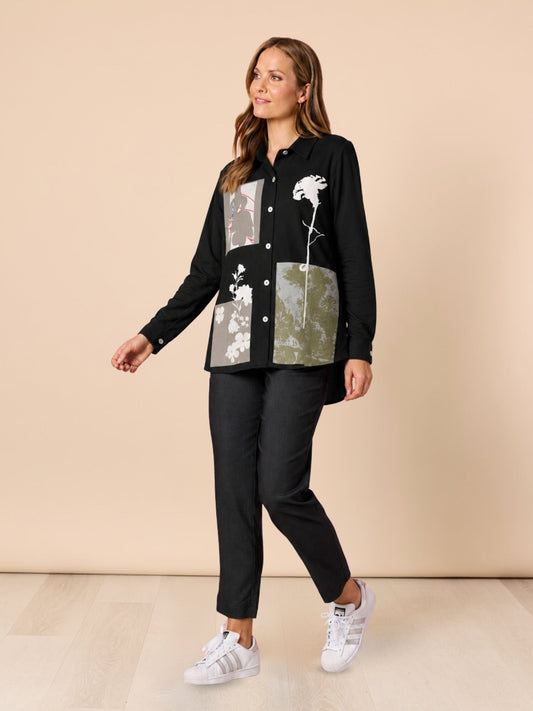 Clarity Celine Shirt (Black)